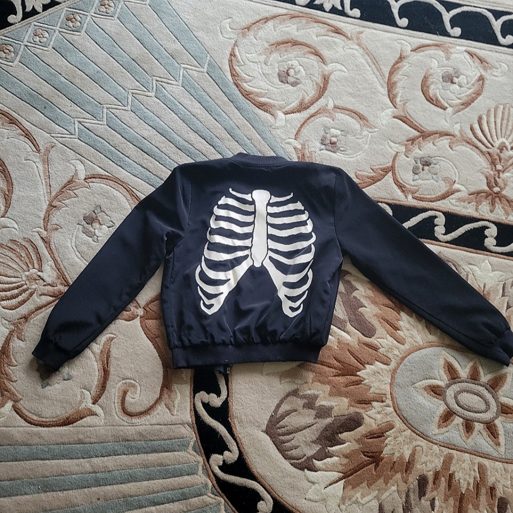 Skeleton Bomber Jacket